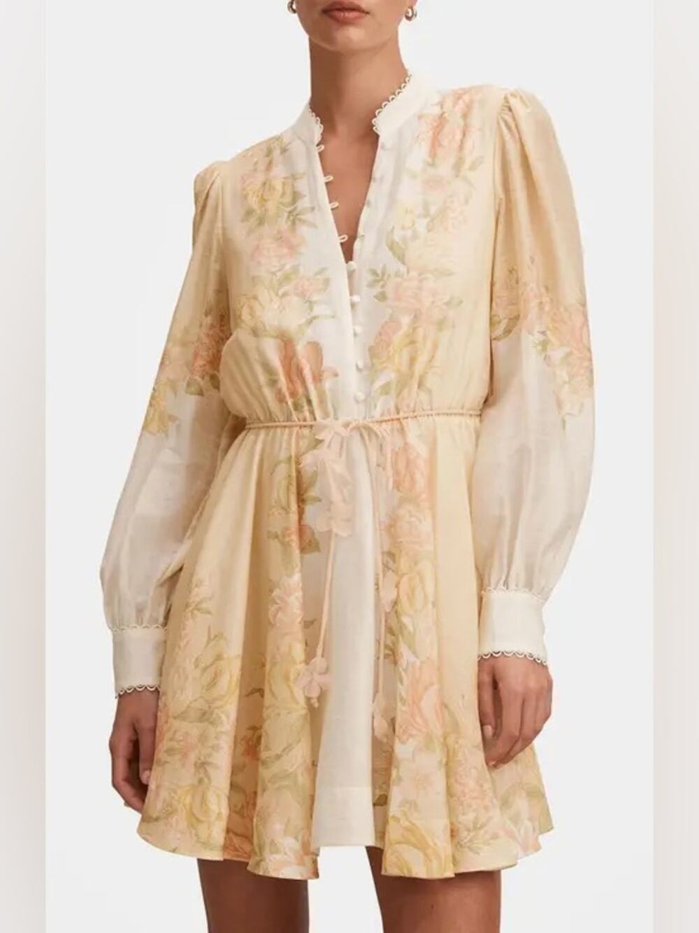 Ever New Shyla Floral Long Sleeve Minidress 2